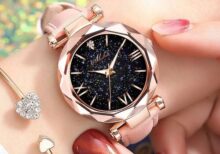 Ladies Charming Star Quartz Watches