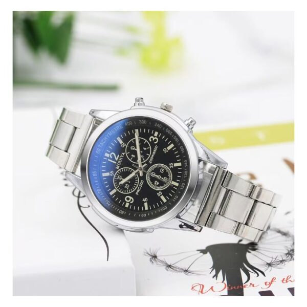 Men's Stainless Steel Quartz Watches - Image 6