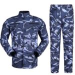Chinese collar Camo Suits