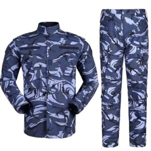 Chinese collar Camo Suits