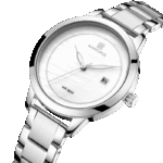 NAVIFORCE N-5008L Silver Ladies Watch