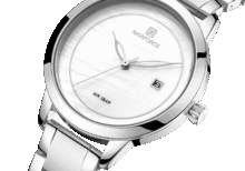 NAVIFORCE N-5008L Silver Ladies Watch