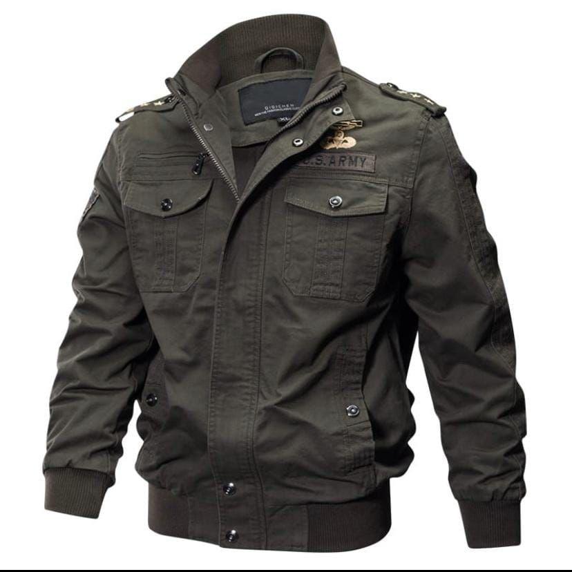 US Army Military Bomber Jacket - Image 2