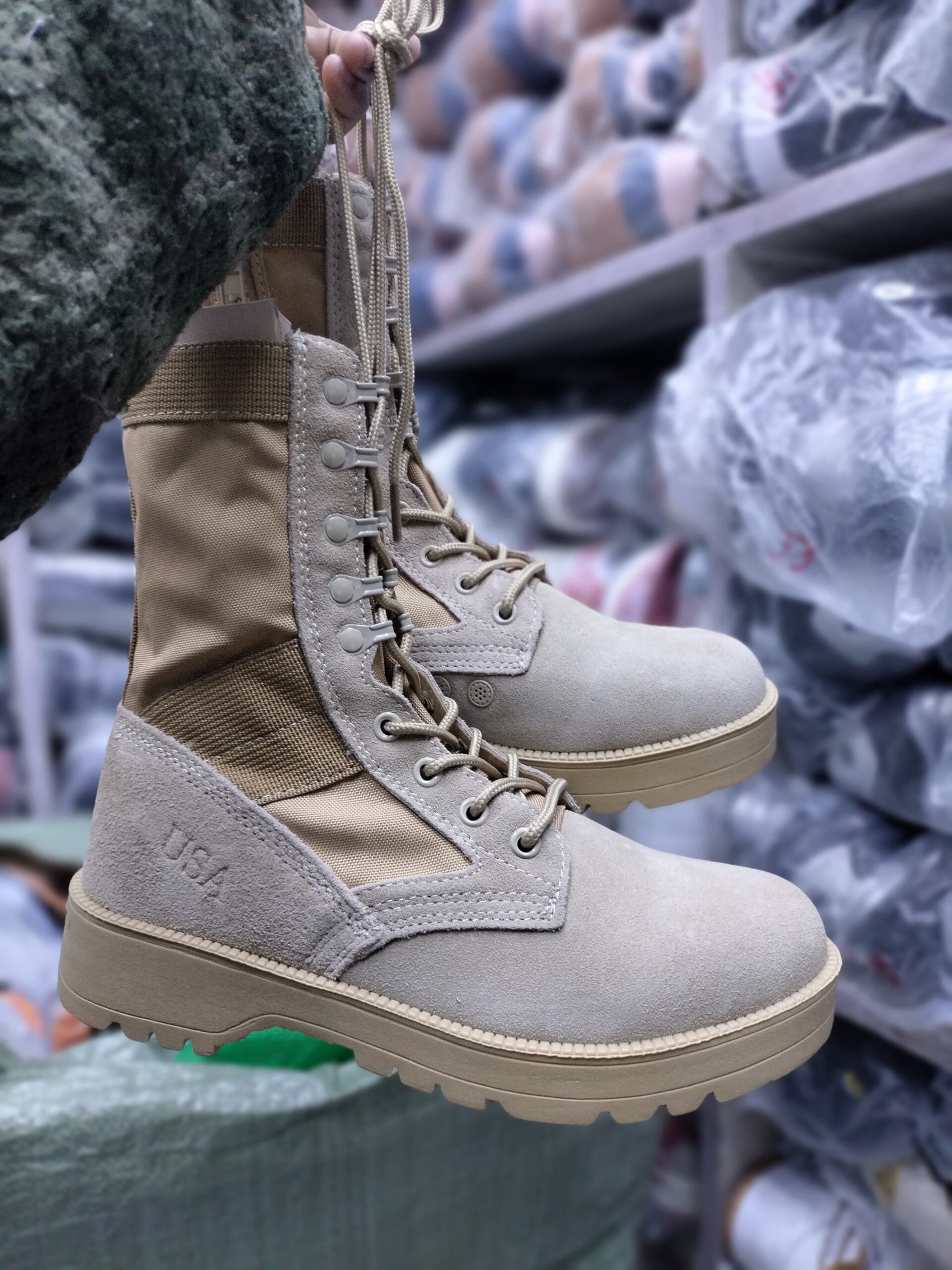 USA Tactical Combat Boots - Image 2