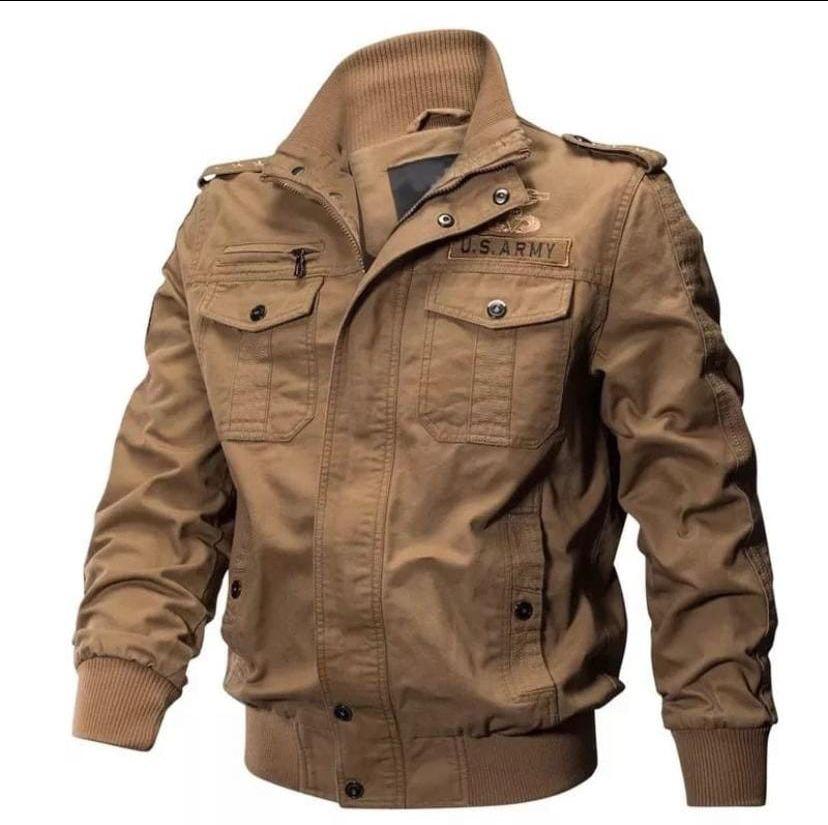 US Army Military Bomber Jacket - Image 3