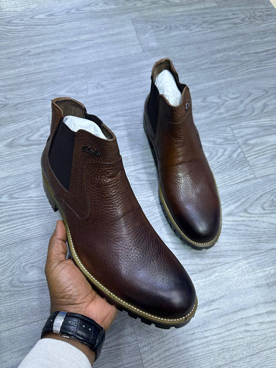 Clarks Leather Boots - Image 2