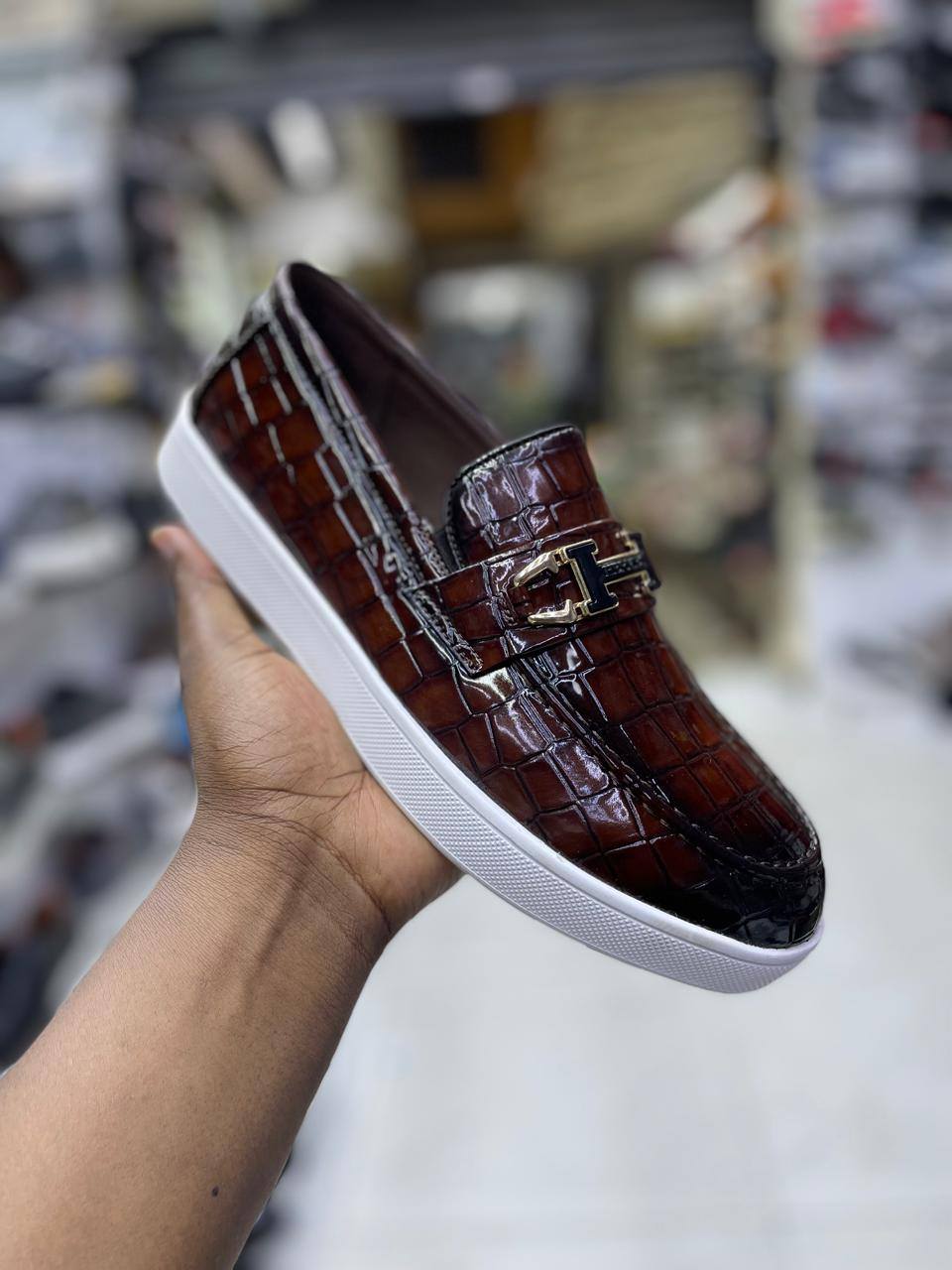 Crocodile Men Loafers - Image 5