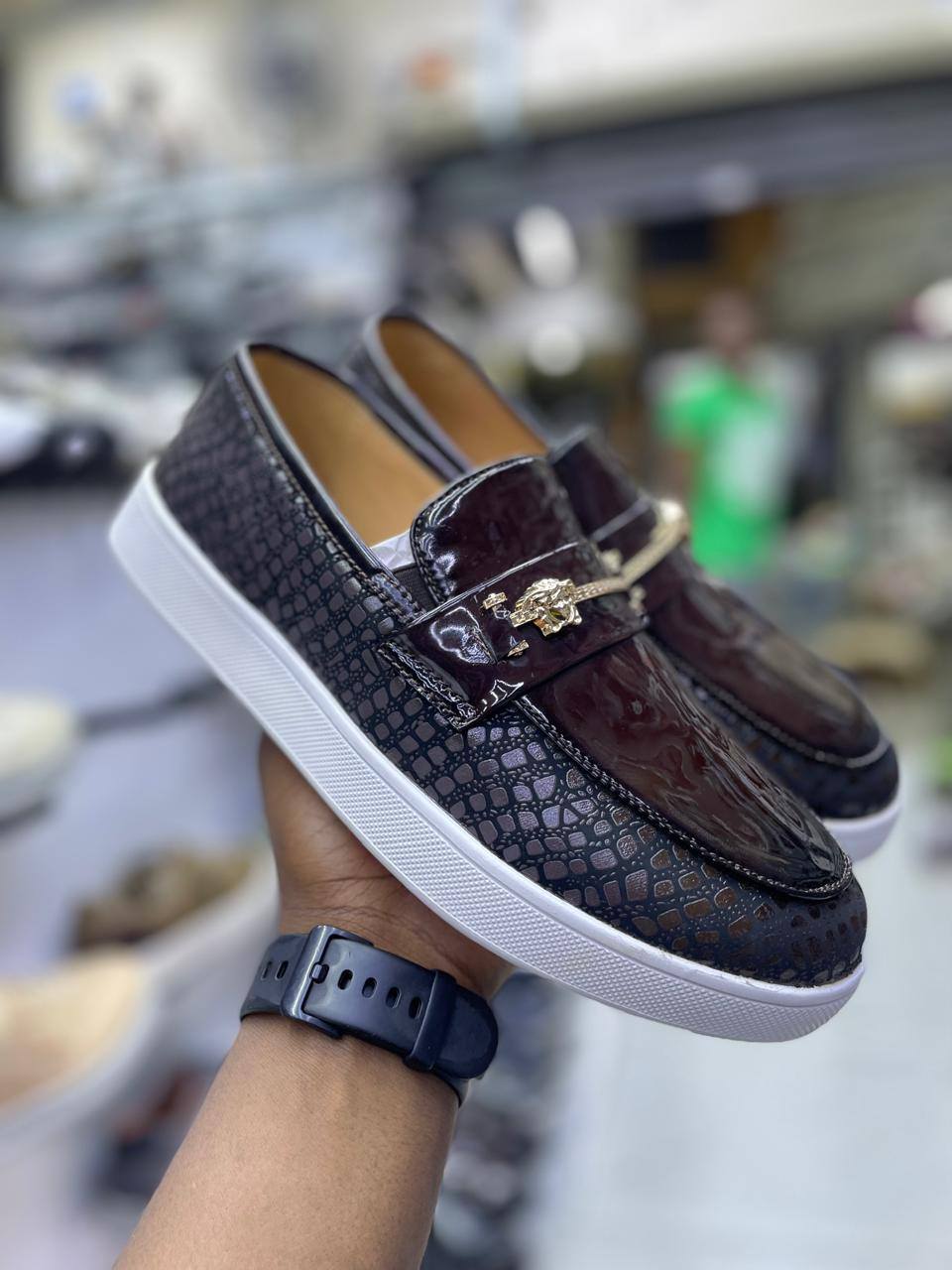 Crocodile Men Loafers - Image 6