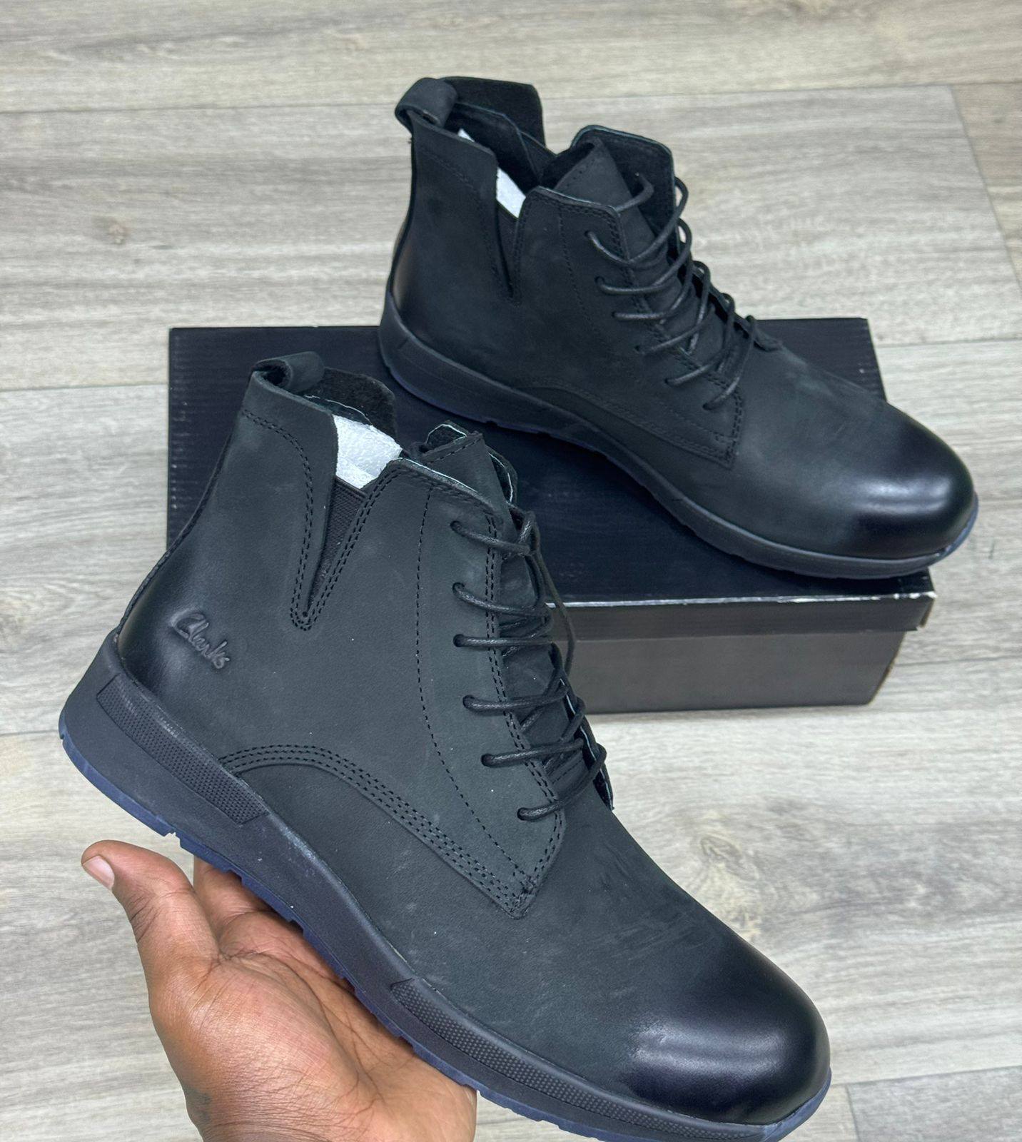 Clarks Leather Boots - Image 2