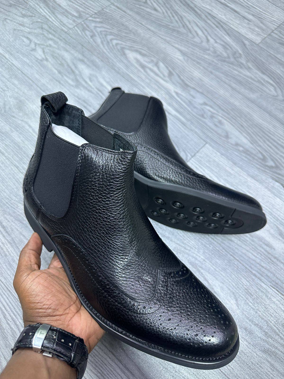 Clarks Leather Chelsea Boots - Image 2