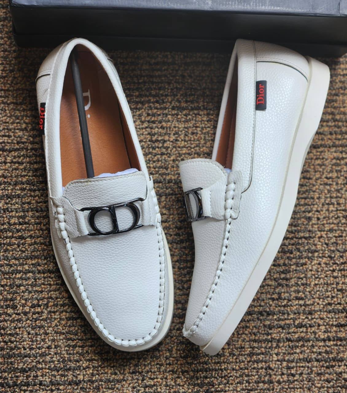 Dior Leather Loafers - Image 2