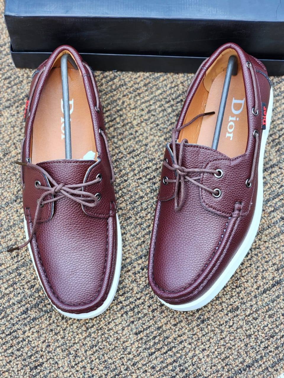 Dior Leather Loafers - Image 3