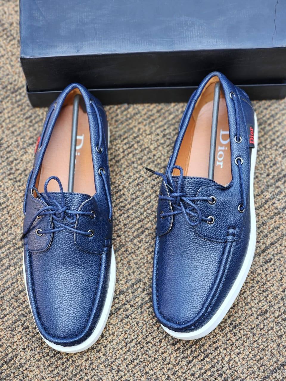 Dior Leather Loafers - Image 4