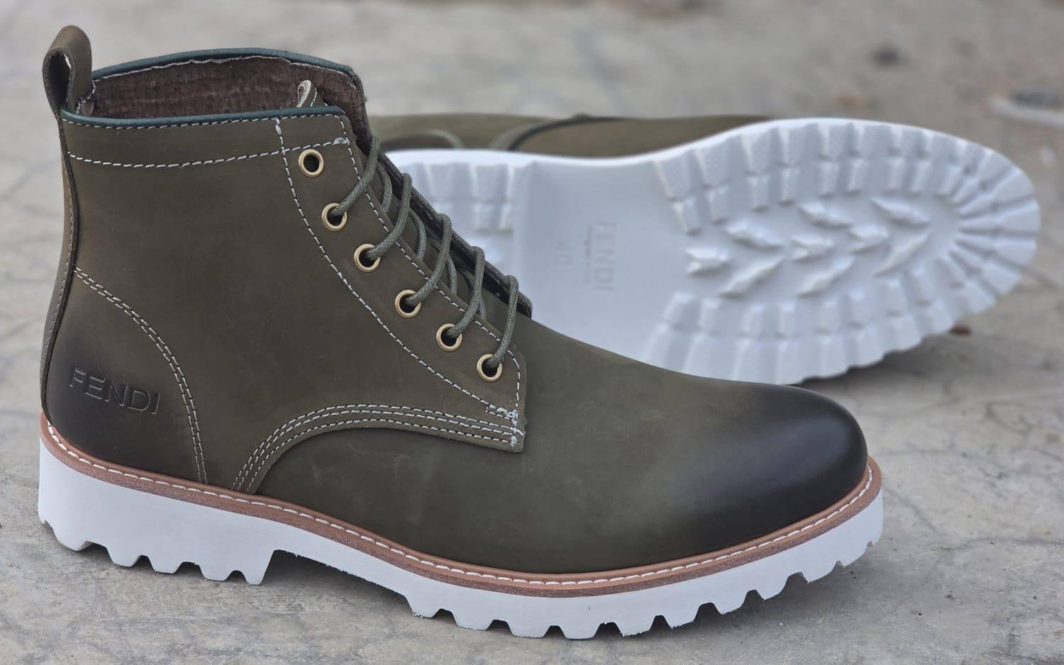 Fendi Leather Boots - Image 4