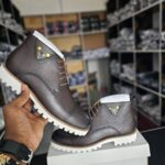 LV Official Leather Boots