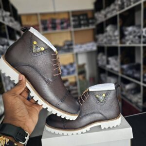 LV Official Leather Boots