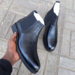 Clarks Laceless Leather Boots