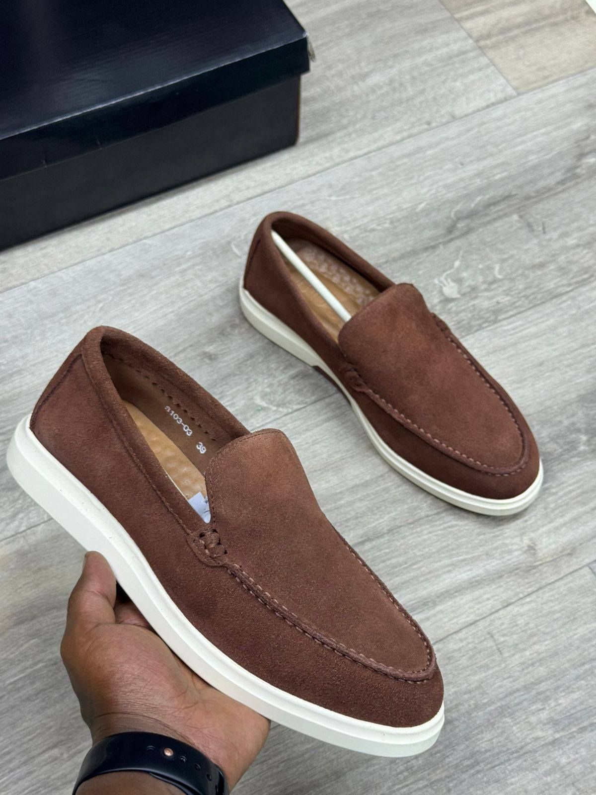 Boss Suede Loafers