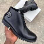 Roberto Cavalli Lather Boots