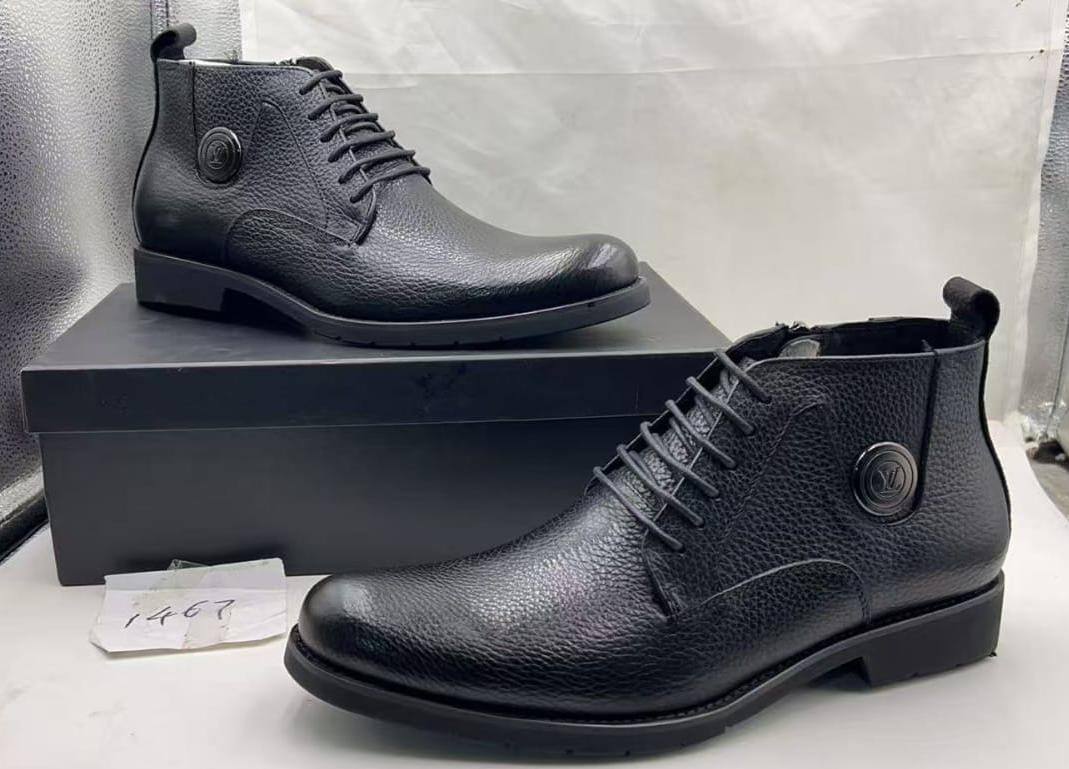 Louis Vuitton Leather Boots