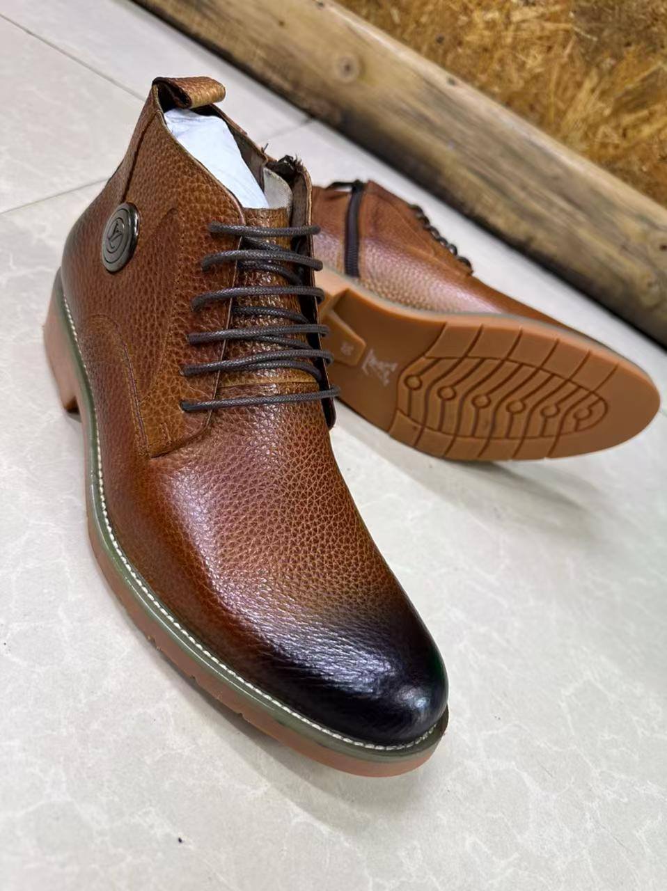 Louis Vuitton Leather Boots - Image 2